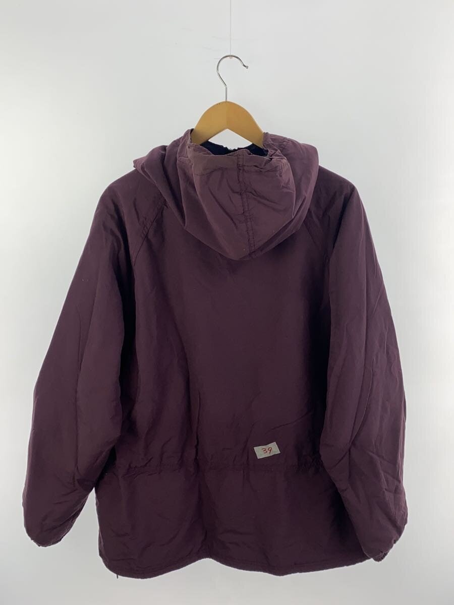 L.L.Bean / 80s/アノラック/ダウンジャケット/L/ナイロン/BRD/無地/OT453