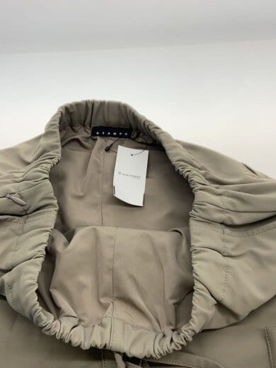 商品画像：25AW/NYLON WIDE LEG PANT/ストレートパンツ/XS/ナイロン/KHK/無地/M3970PT 3