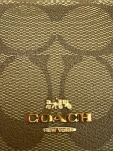 商品画像：3つ折り財布/PVC/BRW/総柄/レディース 3