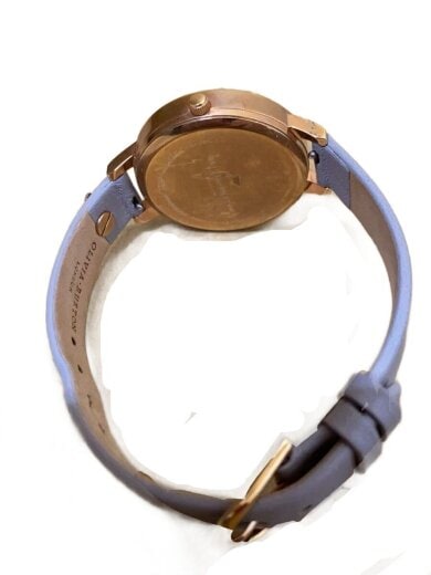 商品画像：クォーツ腕時計/アナログ/フェイクレザー/WHT/GRY/SS/OBW0510 4