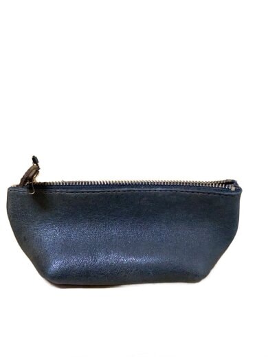 商品画像：PARLEY/ポーチ/レザー/BLK/無地 1