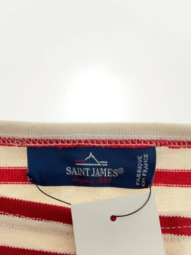 商品画像：長袖カットソー/FREE/コットン/WHT/ボーダー/50240// 3