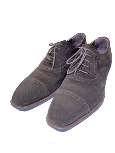 商品画像：ドレスシューズ/25cm/BRW/スウェード/0255C 2