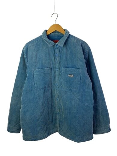 商品画像：シュプリーム/キルティングジャケット/L/コットン/BLU/無地/SUPPL007 1