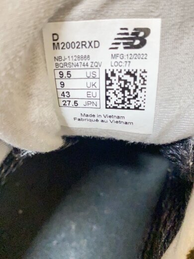 商品画像：M2002/ブラック/27.5cm/BLK/スウェード 5