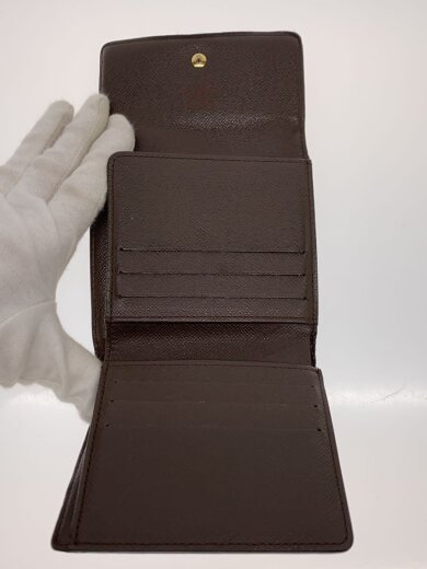 商品画像：ポルト・フォイユ・エリーズ_ダミエ・エベヌ/PVC/BRW/メンズ 4