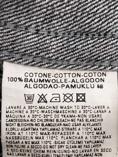 商品画像：JIROMU-PE/Gジャン/S/デニム/BLK/無地// 4