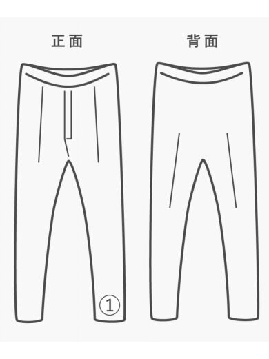 商品画像：ストレートパンツ/32/コットン/BLU/無地// 7