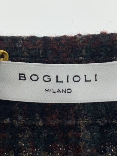 商品画像：テーラードジャケット/48/ウール/RED/ストライプ/N6302E 3