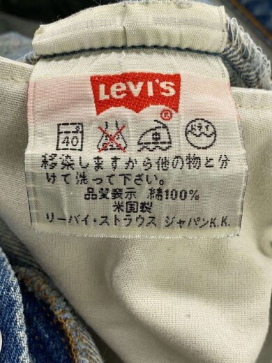 商品画像：リーバイス/90s/501/ボタン裏552/ストレートパンツ/34/デニム/BLU/無地/5010000 6