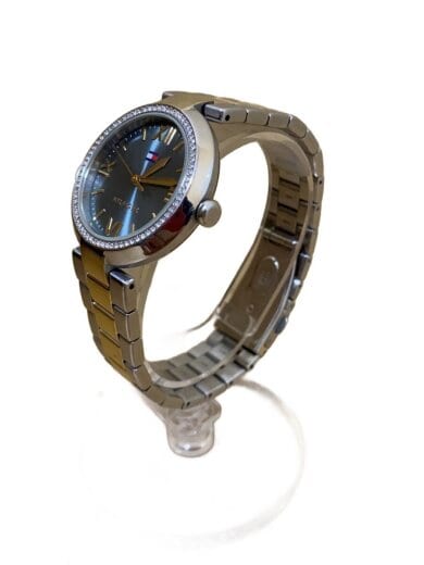 商品画像：クォーツ腕時計/アナログ/ステンレス/BLU/SLV/1782680 2