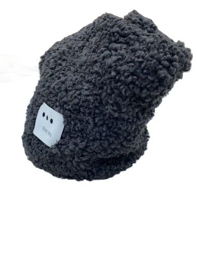 商品画像：ハンドバッグ/フリース/GRY/無地 2