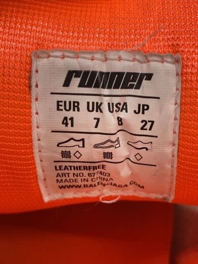 商品画像：RUNNER/ローカットスニーカー/41/GRY/677403 5