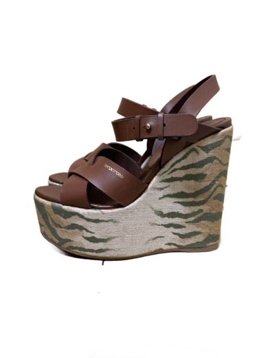 商品画像：サンダル/36/BRW/レザー/38960 1