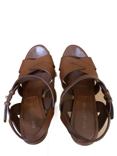 商品画像：サンダル/36/BRW/レザー/38960 3