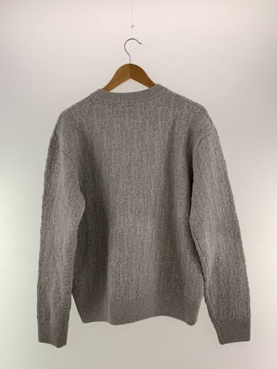 商品画像：25AW/OBLIQUE SWEATER/ニット・セーター/M/コットン/GRY/無地/513M634A7003 2