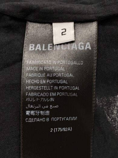 商品画像：24SS/Tシャツ/2/コットン/BLK/プリント/787358 TQVJ4 1569 4