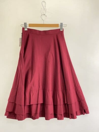 商品画像：ロングスカート/M/ポリエステル/BRD/無地/JS-10034M 2