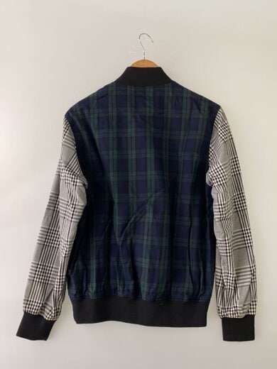 商品画像：MIXED PLAID BOMBER JACKET/ジャケット/S/コットン/チェック 2
