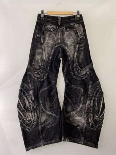 商品画像：24AW/ALIEN WIDE JEANS/ブーツカットパンツ/XL/デニム/BLK/無地// 2