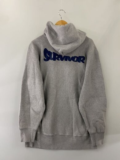 商品画像：パーカー/L/コットン/SLV/プリント// 2