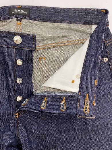 画像：A.P.C.ストレートデニムパンツ/32/デニム/IDG/06223