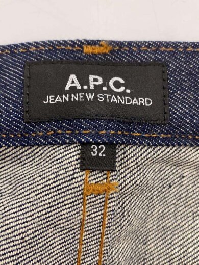 画像：A.P.C.ストレートデニムパンツ/32/デニム/IDG/06224