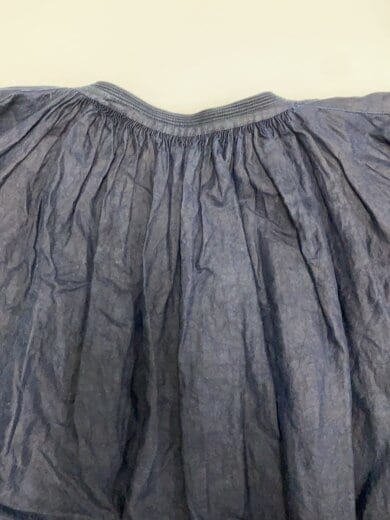 商品画像：EURO VINTAGE/19世紀末/羊飼いスモック/インディゴリネン/インディゴ 5