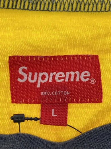 商品画像：20SS/patchwork tee/ツギハギ/クルーネックTシャツ/L/コットン/YLW/チェック// 3