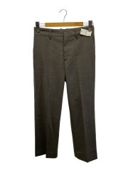 TROPICAL CLOTH TROUSERSスラックス/M/ウール/GRY/1614-299-6003
