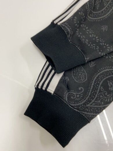 商品画像：TRACK JACKET/Nubian別注/XL/ポリエステル/BLK/ペーズリー/KP325 6