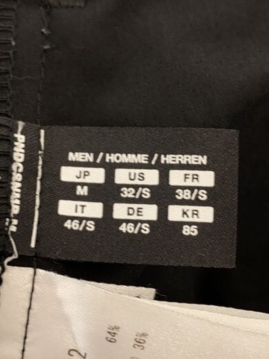 商品画像：ALLTERRAIN81/ストレートパンツ/M/ポリエステル/BLK/DOMVGD82 5