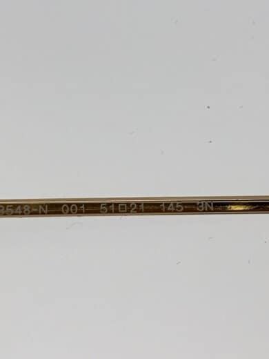 商品画像：HEXAGONAL FLAT LENSES/フレイムシェイプ/スチール/GLD/KHK/メンズ/RB 3548-N 5