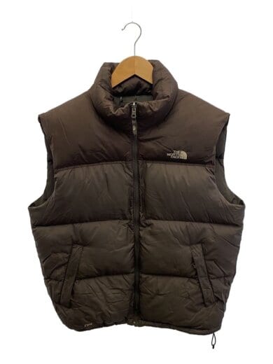 商品画像：ダウンベスト/海外企画/700fill/L/ナイロン/BRW// 1