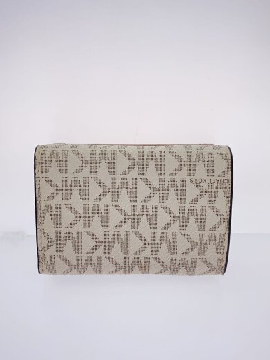 商品画像：3つ折り財布/PVC/BEG/総柄/レディース 2