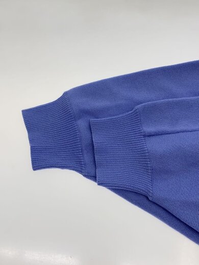 商品画像：バウンススムースハイネックワンピース/長袖ワンピース/36/ウール/BLU/11-06-24-06201 5