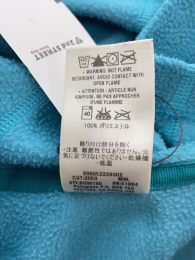 商品画像：KIDS Micro D-Luxe Cardigan/フリースジャケット/L/ポリエステル/BLU 6