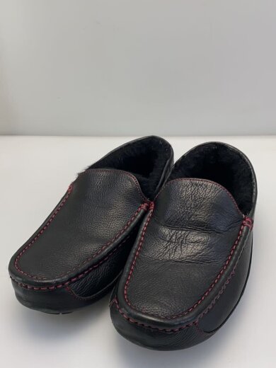 商品画像：デッキシューズ/26cm/BLK/レザー/F19819F 2