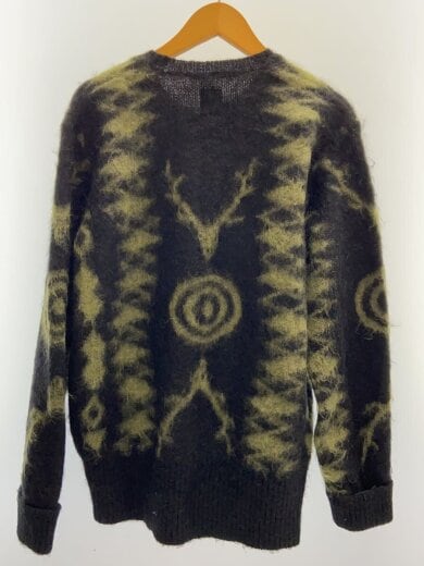 商品画像：Loose Fit Sweater-Mohair/ニット・セーター(厚手/S/モヘア/BLK/総柄/FK870 2