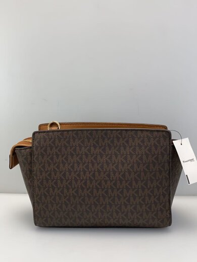 商品画像：ショルダーバッグ/レザー/゛BRW/総柄/OA-1808 3