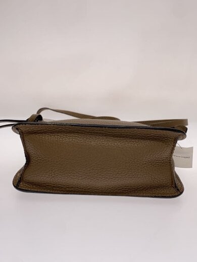 商品画像：ショルダーバッグ/レザー/BEG/スレ有 4