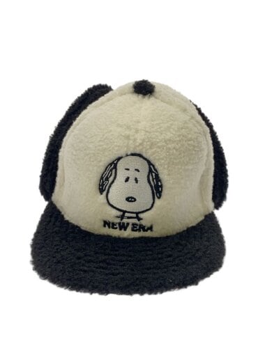 商品画像：フリースキャップ/スヌーピー/帽子/ポリエステル/WHT// 1