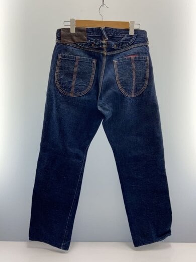 商品画像：hidehiko yamane/PRIVATE STOCK/シンチバック/ボトム/35/デニム/IDG 2