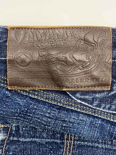 商品画像：hidehiko yamane/PRIVATE STOCK/シンチバック/ボトム/35/デニム/IDG 4