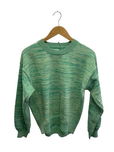 商品画像：ニット・セーター(薄手)/M/ポリエステル/GRN/21201365102 1