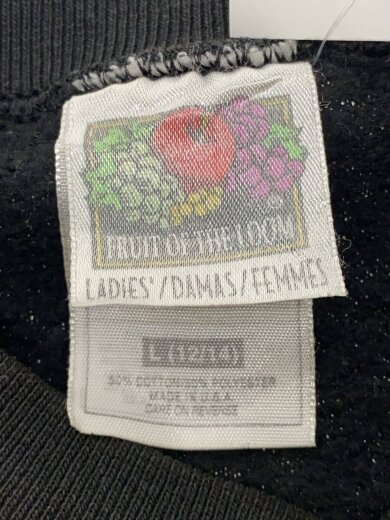 商品画像：90S/クルーネックスウェット/L/コットン/BLK 3