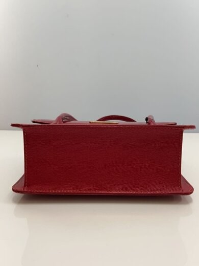 商品画像：ハンドバッグ/レザー/RED 4