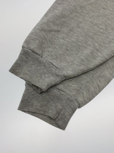 商品画像：クルーネックスウェット/X裏起毛XL/コットン/GRY 5