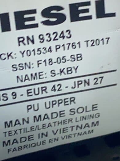 商品画像：ローカットスニーカー/27cm/CRM/used加工 5