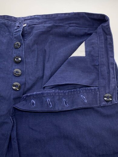 商品画像：ユーロヴィンテージ/ワークパンツ/48/コットン/NVY/ヘリンボーン 3